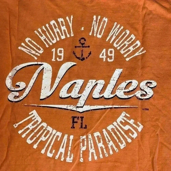COMFORT COLORS NAPLES, FLORIDA shirt - Picture 1 of 4